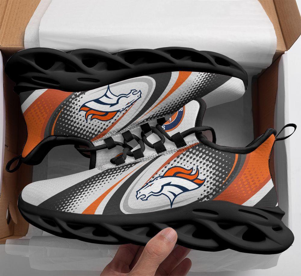 Denver Broncos Max Soul Shoes Sneakers for Men And Women – NFL Football Fan Shoes, Team Sneakers - Image 3