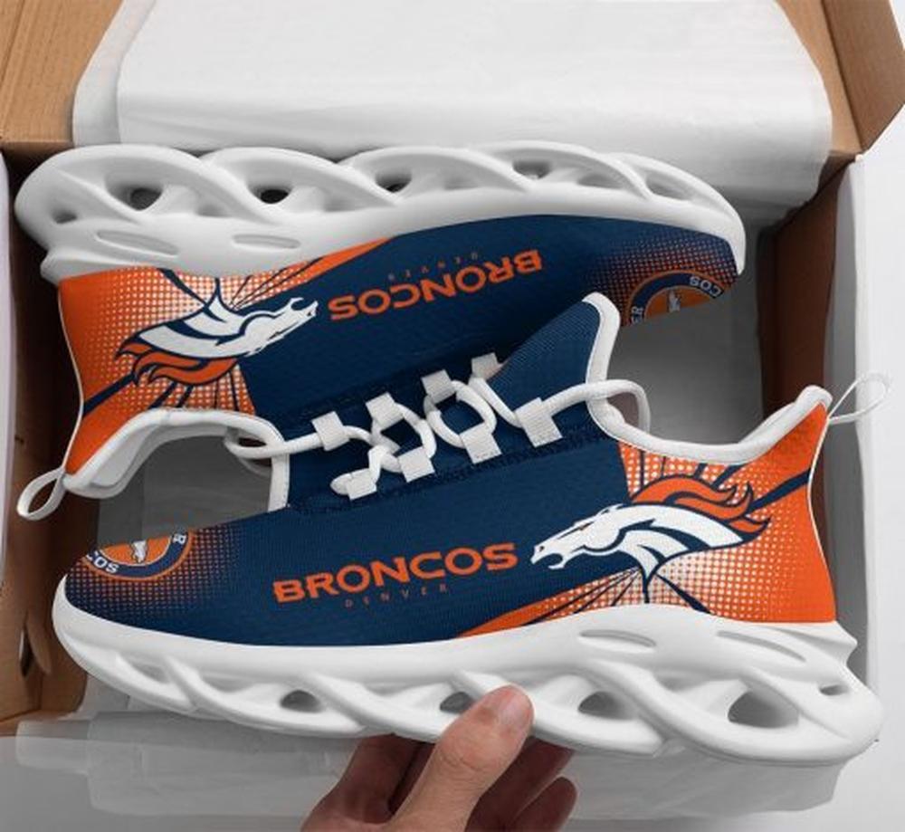 Denver Broncos Max Soul Shoes Sneakers for Men And Women – NFL Football Fan Shoes, Team Sneakers - Image 6
