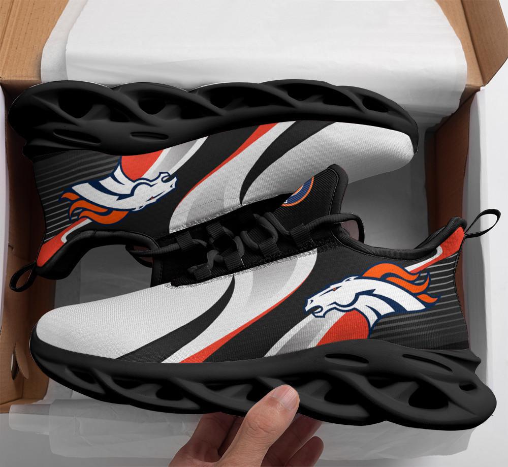 Denver Broncos Max Soul Shoes Sneakers for Men And Women – NFL Football Fan Shoes, Team Sneakers - Image 3