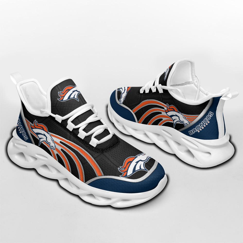Denver Broncos Max Soul Shoes Sneakers for Men And Women – NFL Football Fan Shoes, Team Sneakers - Image 3
