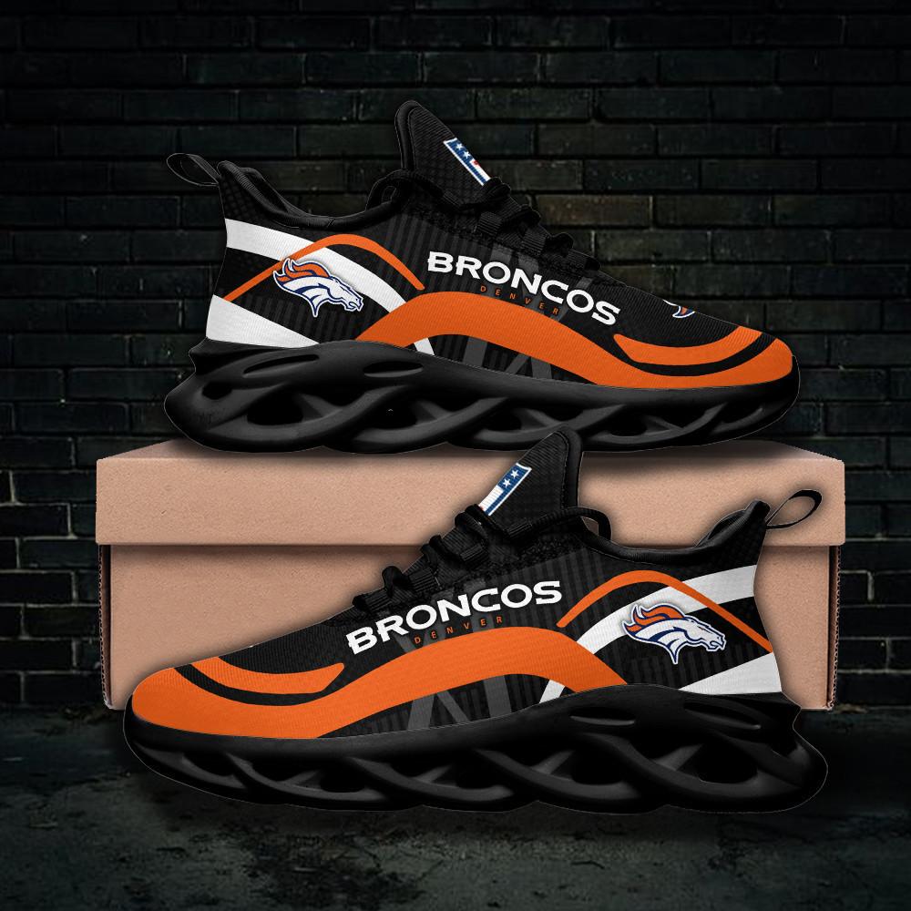Denver Broncos Max Soul Shoes Sneakers for Men And Women – NFL Football Fan Shoes, Team Sneakers - Image 4