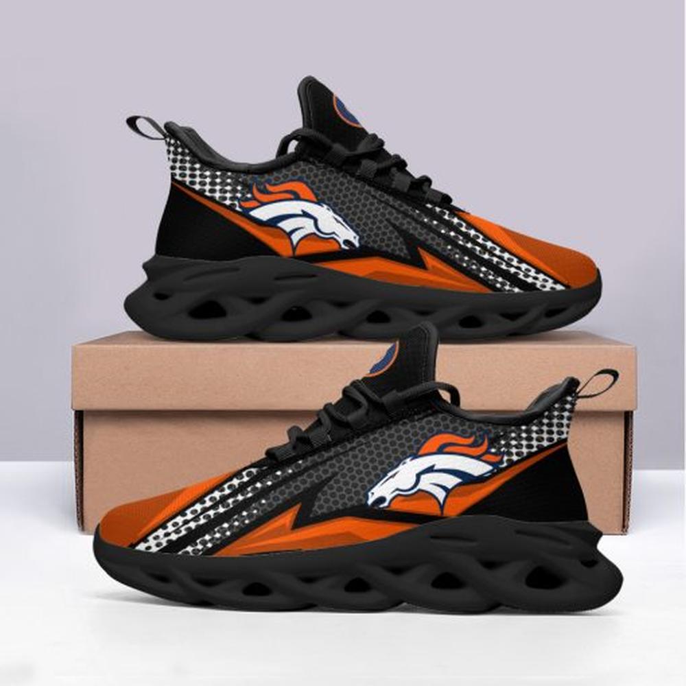 Denver Broncos Max Soul Shoes Sneakers for Men And Women – NFL Football Fan Shoes, Team Sneakers - Image 5