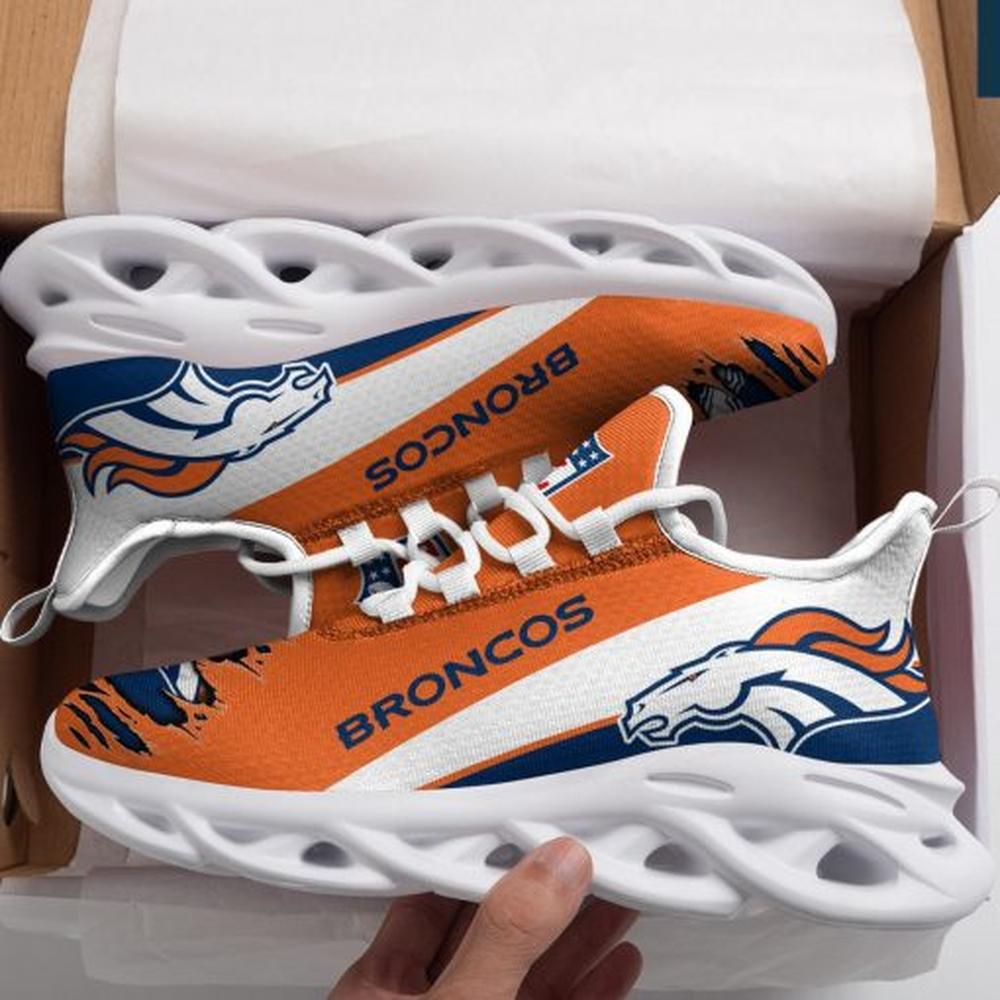 Denver Broncos Max Soul Shoes Sneakers for Men And Women – NFL Football Fan Shoes, Team Sneakers - Image 6