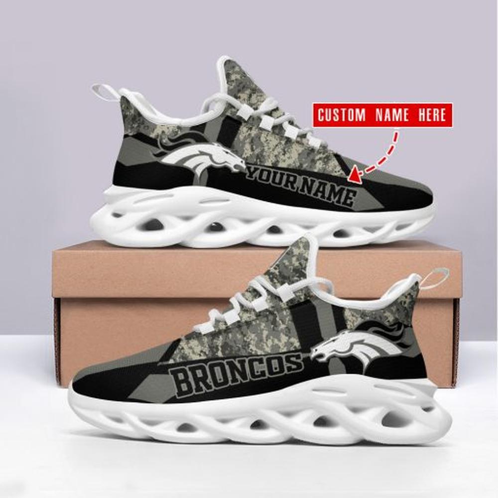 Denver Broncos Max Soul Shoes Sneakers for Men And Women – NFL Football Fan Shoes, Team Sneakers - Image 5