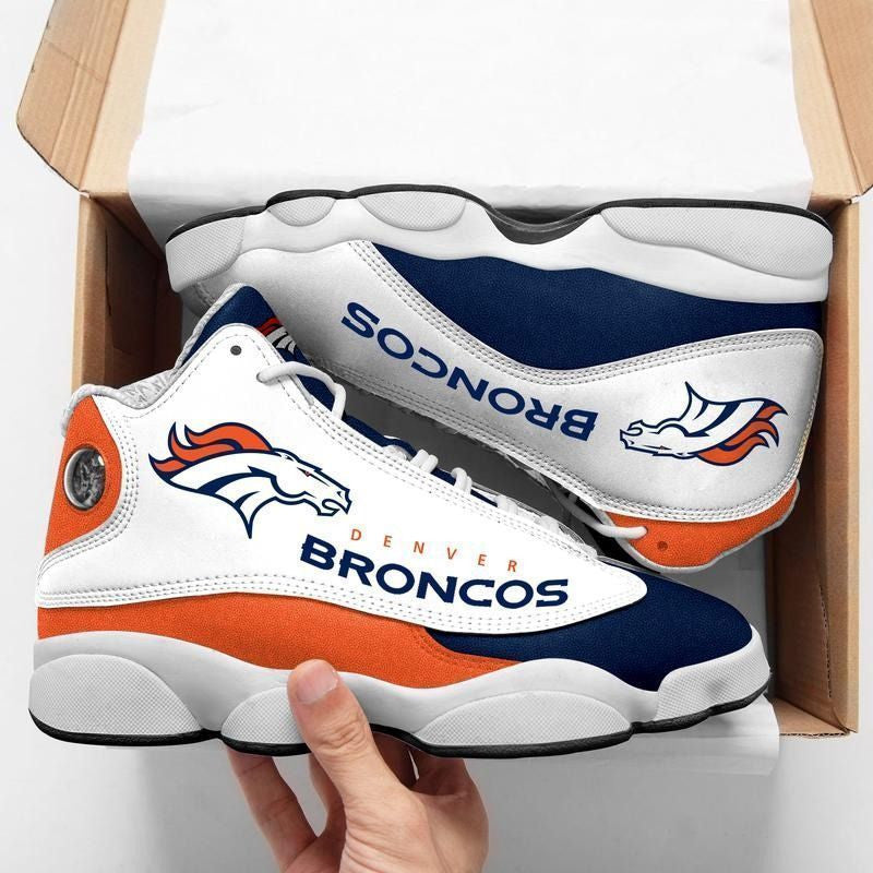 Denver Broncos NFL JD13 Sneakers Shoes for Men & Women | Custom Fan Gift