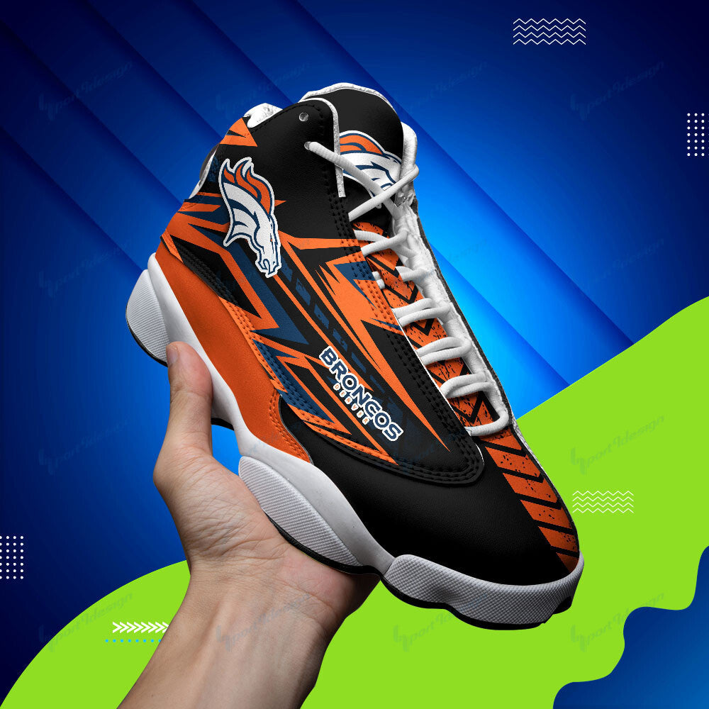 Denver Broncos NFL JD13 Sneakers Shoes for Men & Women | Custom Fan Gift