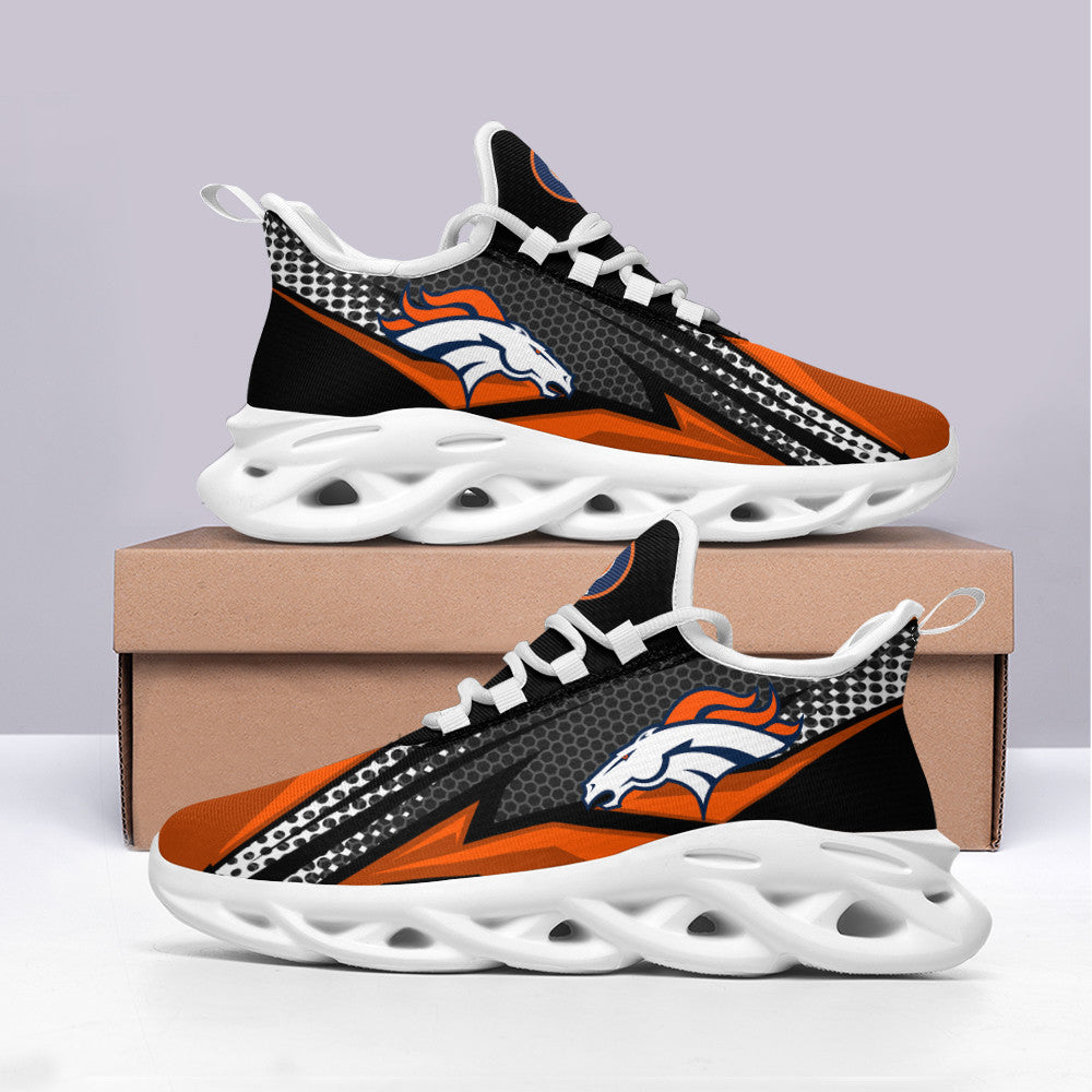 Denver Broncos NFL Max Soul Shoes Sneakers for Men And Women – NFL Football Fan Shoes, Team Sneakers - Image 3