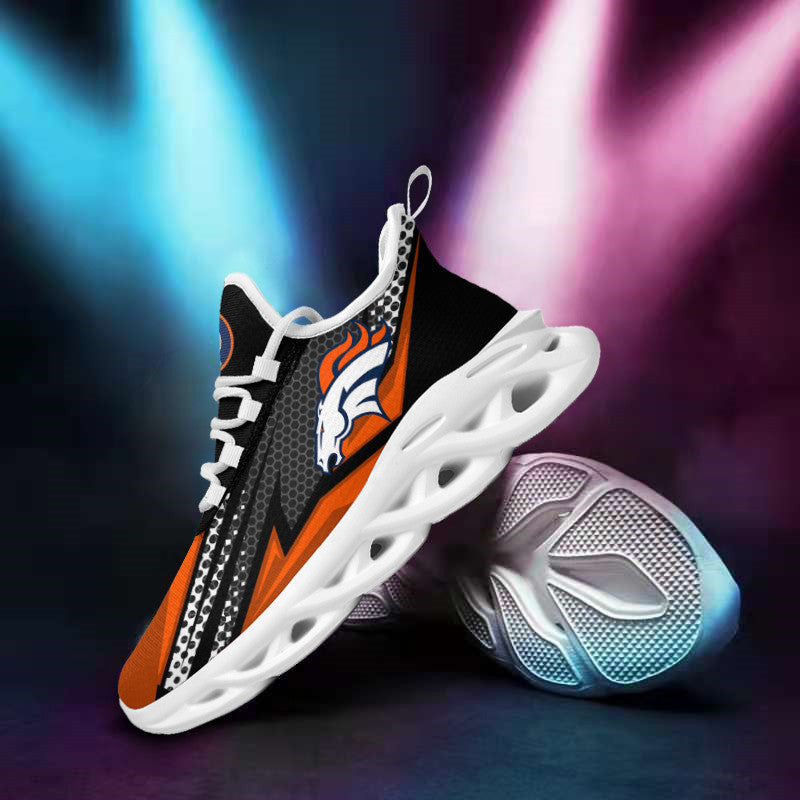 Denver Broncos NFL Max Soul Shoes Sneakers for Men And Women – NFL Football Fan Shoes, Team Sneakers - Image 4