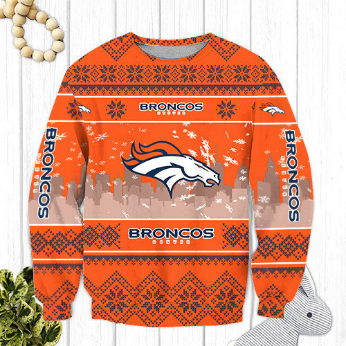 Denver Broncos Ugly Christmas Sweater,