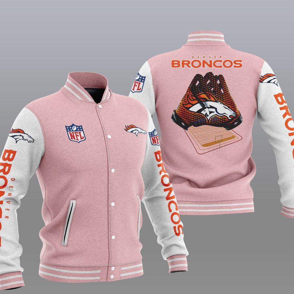 Denver Broncos Varsity Baseball Jacket for Men & Women | NFL Team Fan Gift