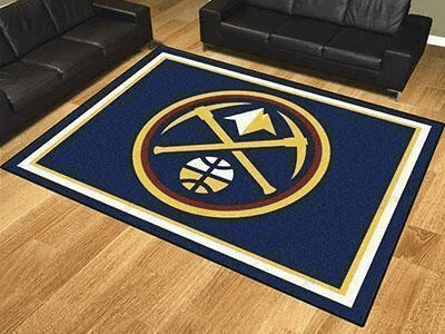 Denver Nuggets 3D Rectangle Area Rug – Full Print Carpet For Living Room & Bedroom Home Decor