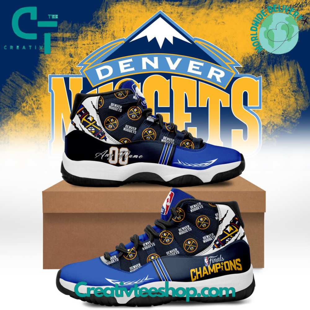 Denver Nuggets JD13 Sneakers Shoes for Men & Women | Custom Fan Gift