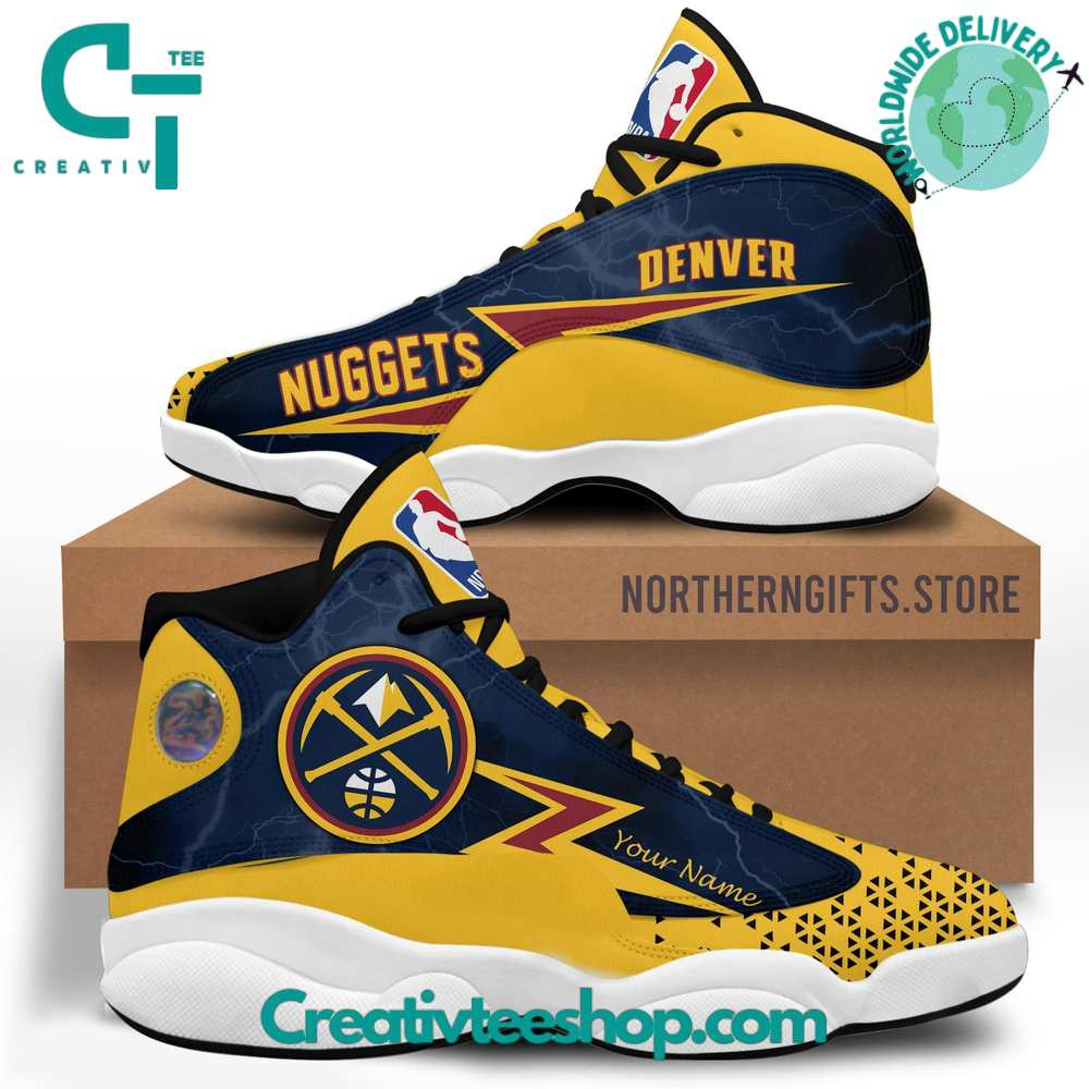 Denver Nuggets JD13 Sneakers Shoes for Men & Women | Custom Fan Gift