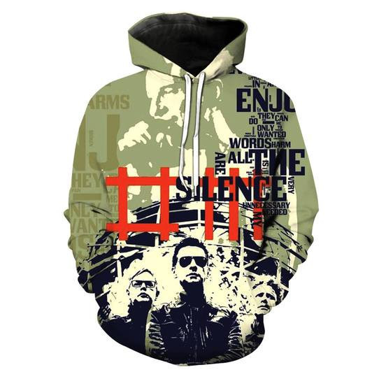 Depeche Mode 3D All Over Print Hoodie & Zip Hoodie