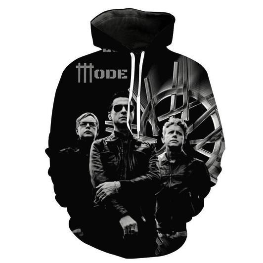 Depeche Mode 3D All Over Print Hoodie & Zip Hoodie