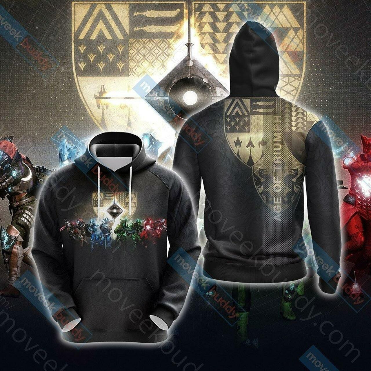Destiny Age Of Triumph Unisex 3D All Over Print Hoodie & Zip Hoodie