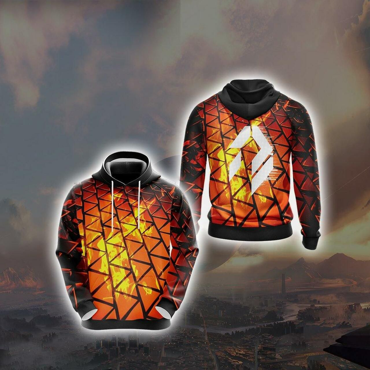 Destiny New Version Unisex 3D All Over Print Hoodie & Zip Hoodie