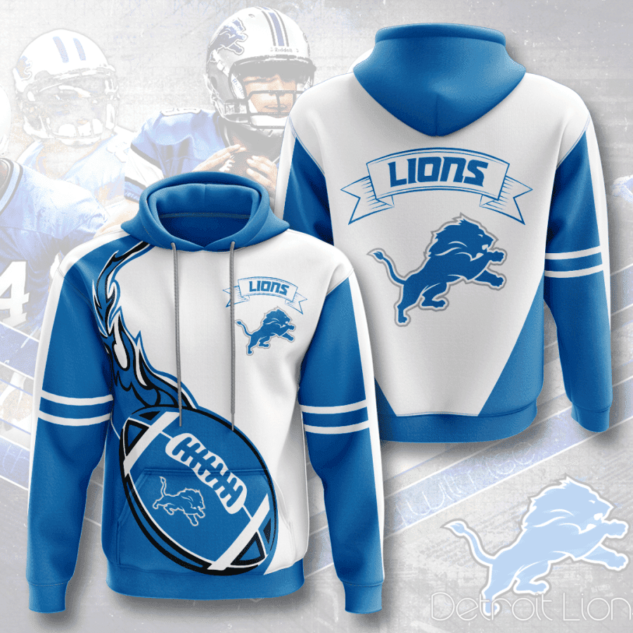 Detroit Lions 3D All Over Print Hoodie & Zip Hoodie