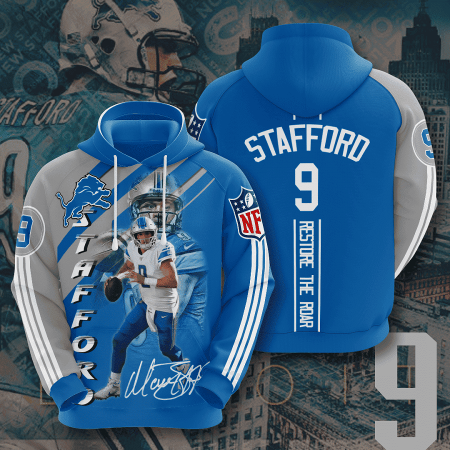 Detroit Lions 3D All Over Print Hoodie & Zip Hoodie