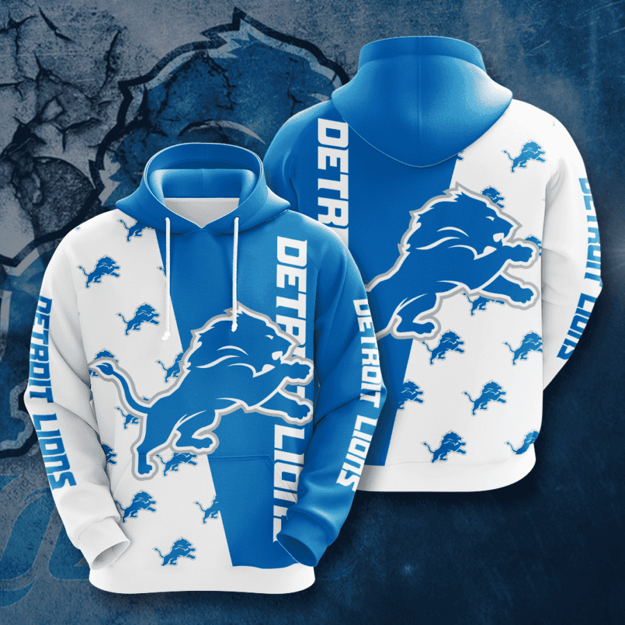 Detroit Lions 3D All Over Print Hoodie & Zip Hoodie