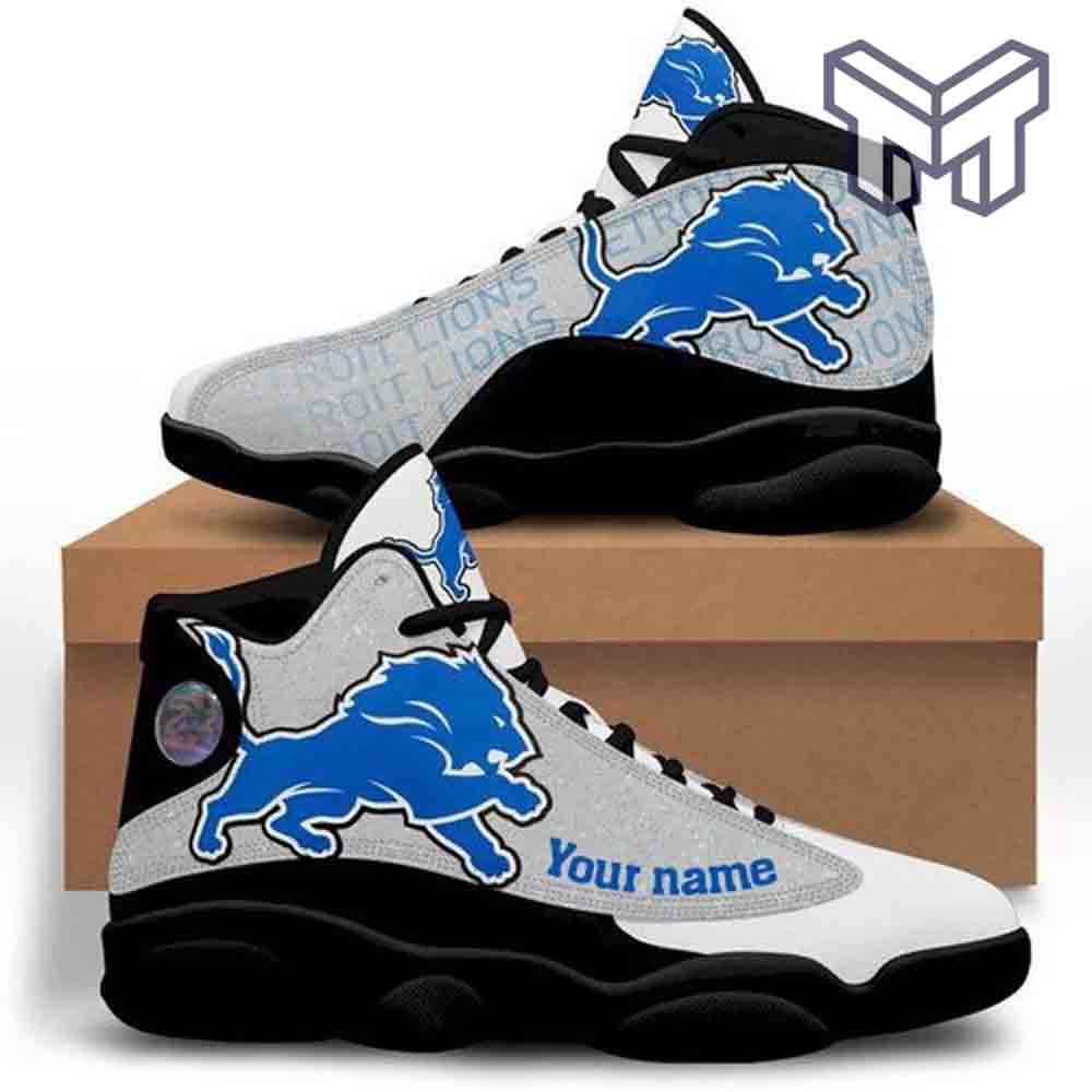 Detroit Lions JD13 Sneakers Shoes for Men & Women | Custom Fan Gift