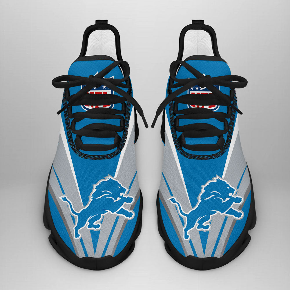 Detroit Lions Max Soul Shoes Sneakers for Men And Women – NFL Football Fan Shoes, Team Sneakers - Image 3
