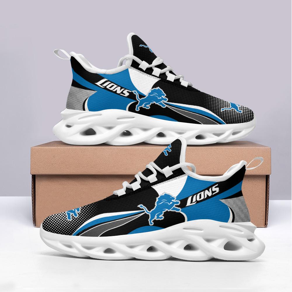 Detroit Lions Max Soul Shoes Sneakers for Men And Women – NFL Football Fan Shoes, Team Sneakers - Image 3