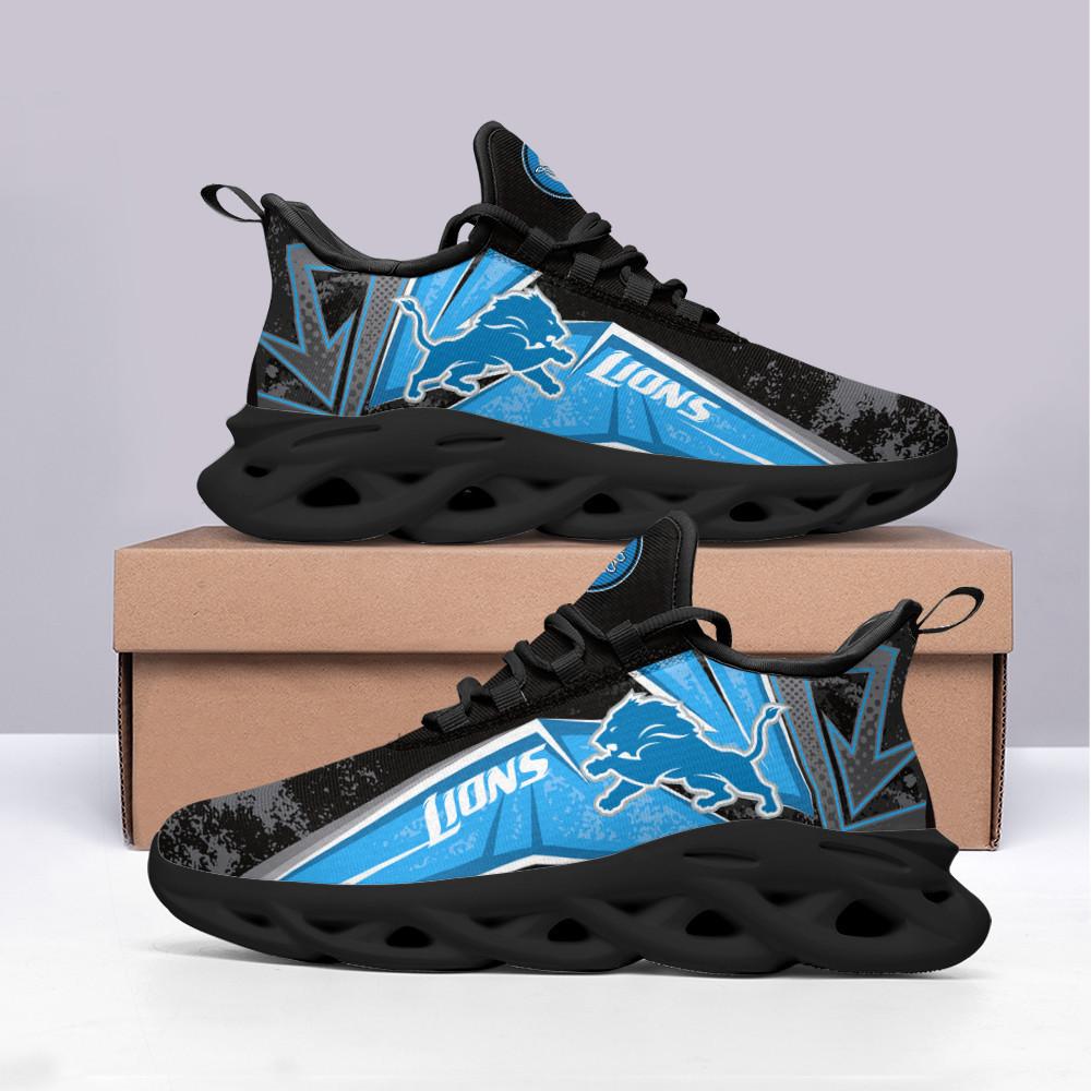 Detroit Lions Max Soul Shoes Sneakers for Men And Women – NFL Football Fan Shoes, Team Sneakers - Image 5