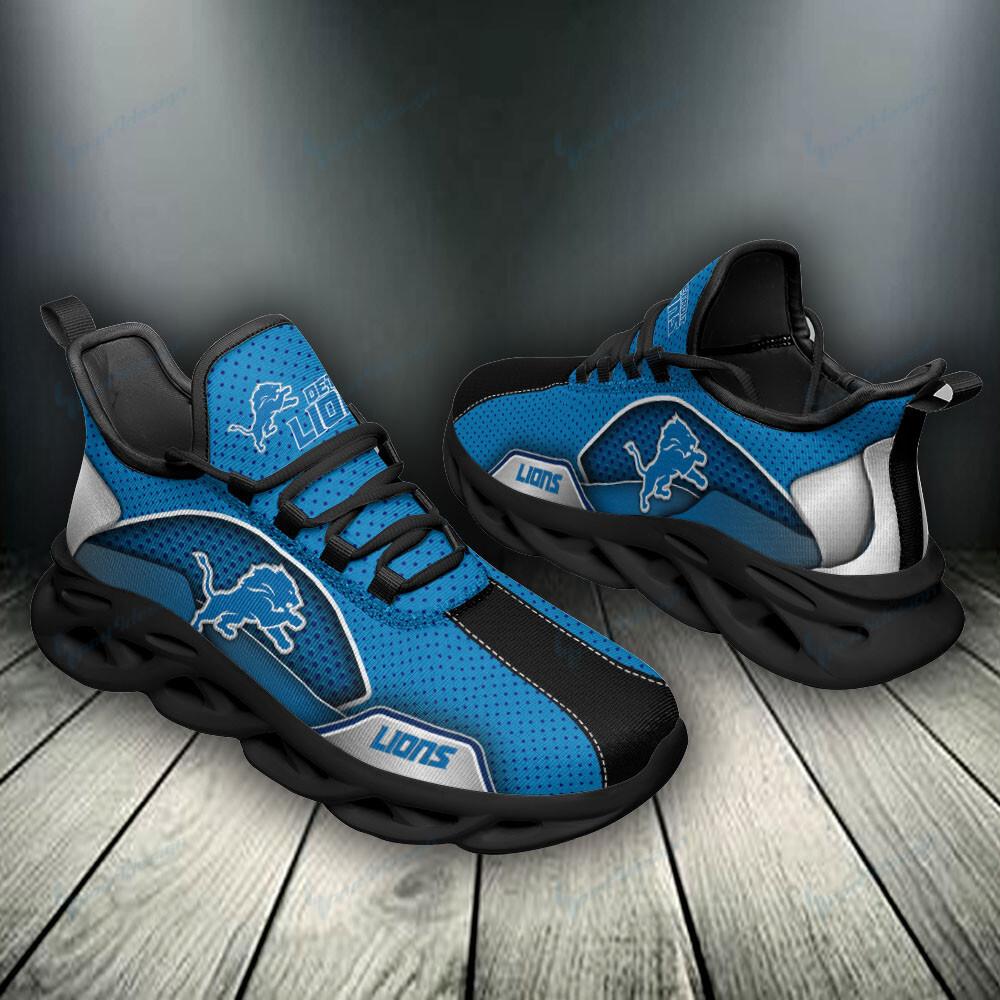 Detroit Lions Max Soul Shoes Sneakers for Men And Women – NFL Football Fan Shoes, Team Sneakers - Image 3
