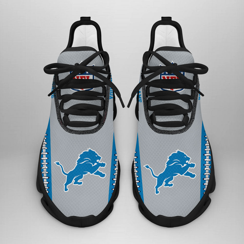 Detroit Lions Max Soul Shoes Sneakers for Men And Women – NFL Football Fan Shoes, Team Sneakers - Image 3