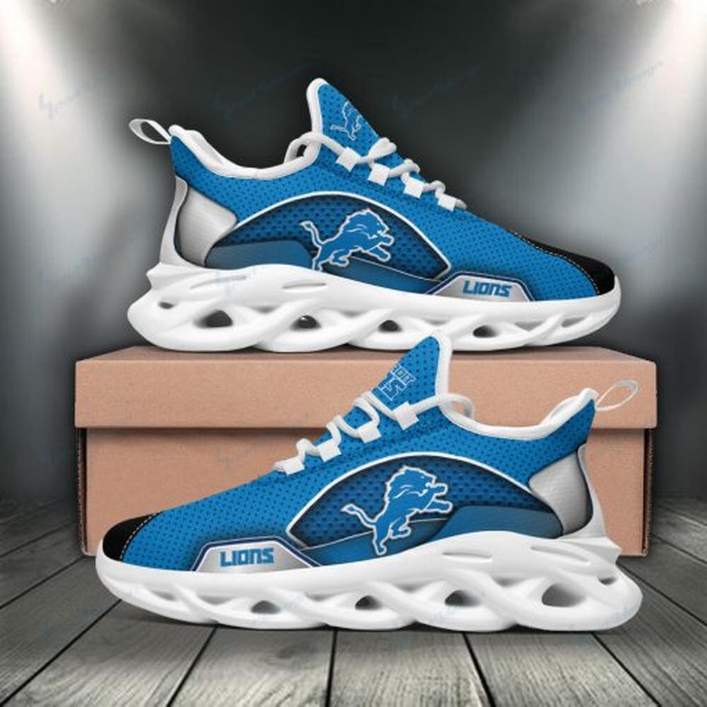 Detroit Lions Max Soul Shoes Sneakers for Men And Women – NFL Football Fan Shoes, Team Sneakers - Image 5