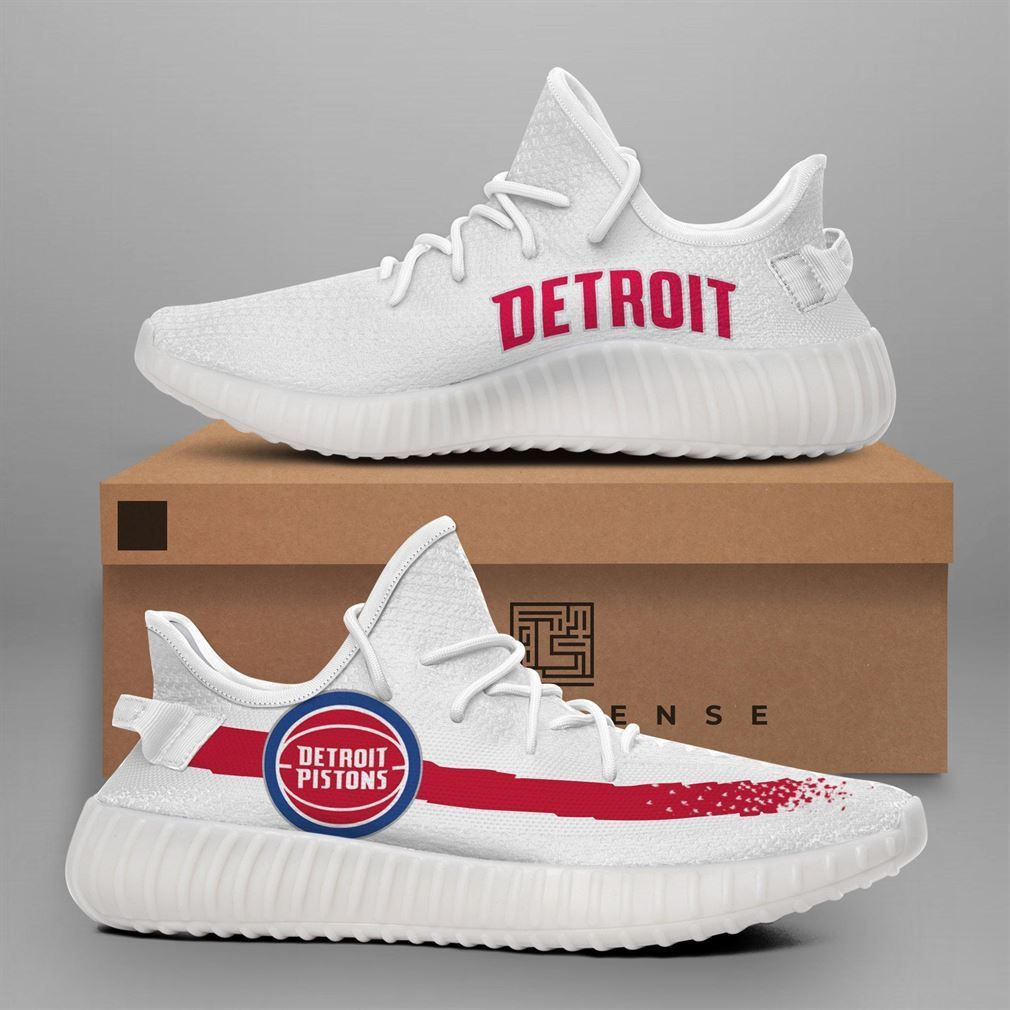 Detroit Pistons Nba Basketball Sport Shoes Sneakers