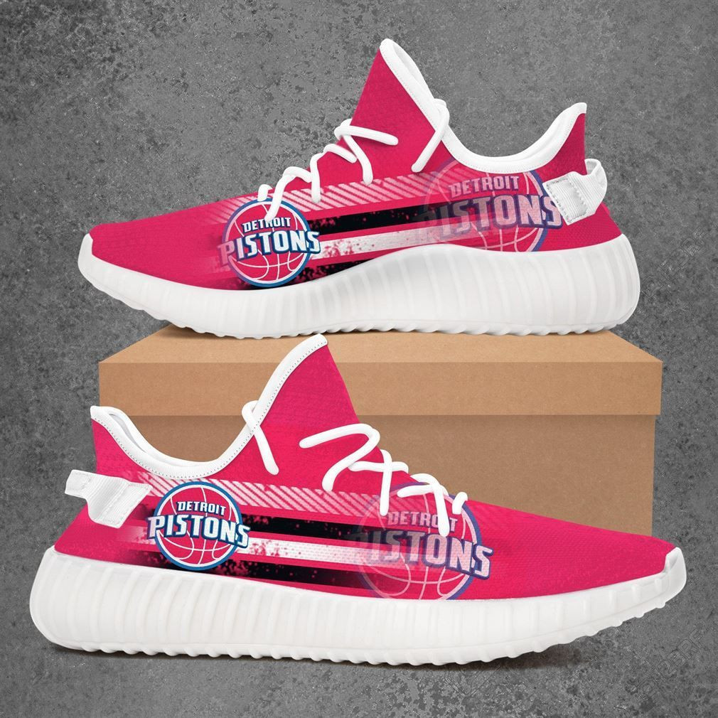 Detroit Pistons Nba Basketball Sport Shoes Sneakers