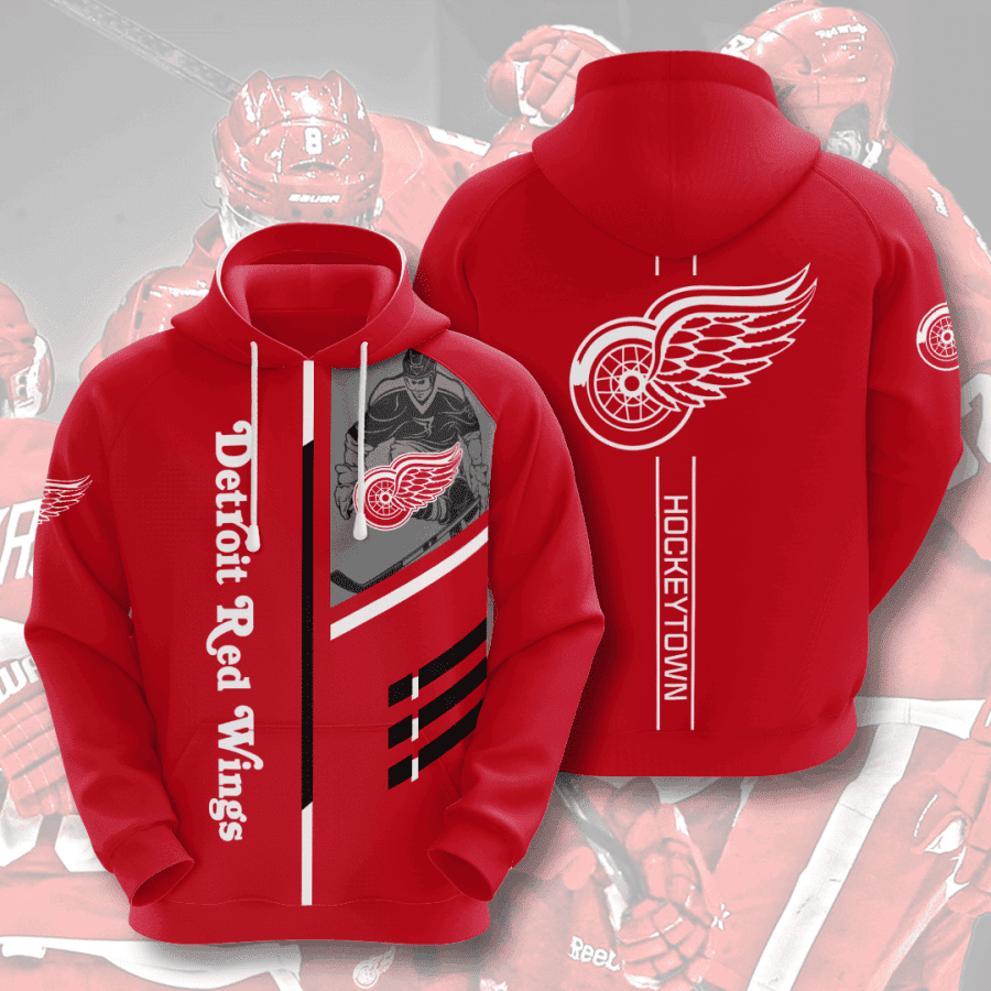 Detroit Red Wings 3D All Over Print Hoodie & Zip Hoodie
