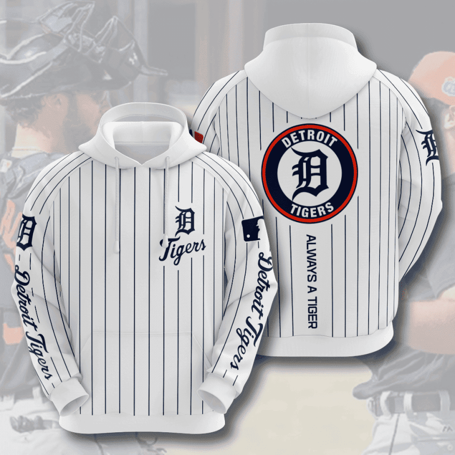 Detroit Tigers 3D All Over Print Hoodie & Zip Hoodie