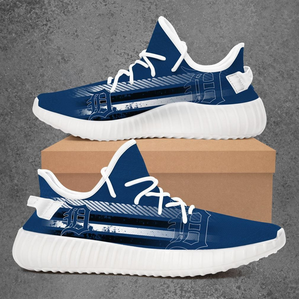 Detroit Tigers Mlb Baseball Sport Shoes Sneakers