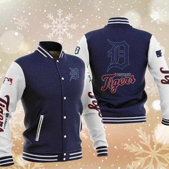 Detroit Tigers Varsity Baseball Jacket for Men & Women | MLB Team Fan Gift