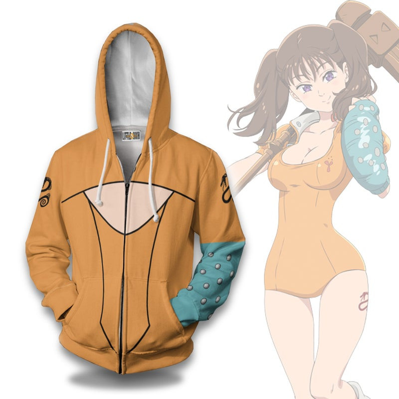 Diane 3D All Over Print Hoodie & Zip Hoodie