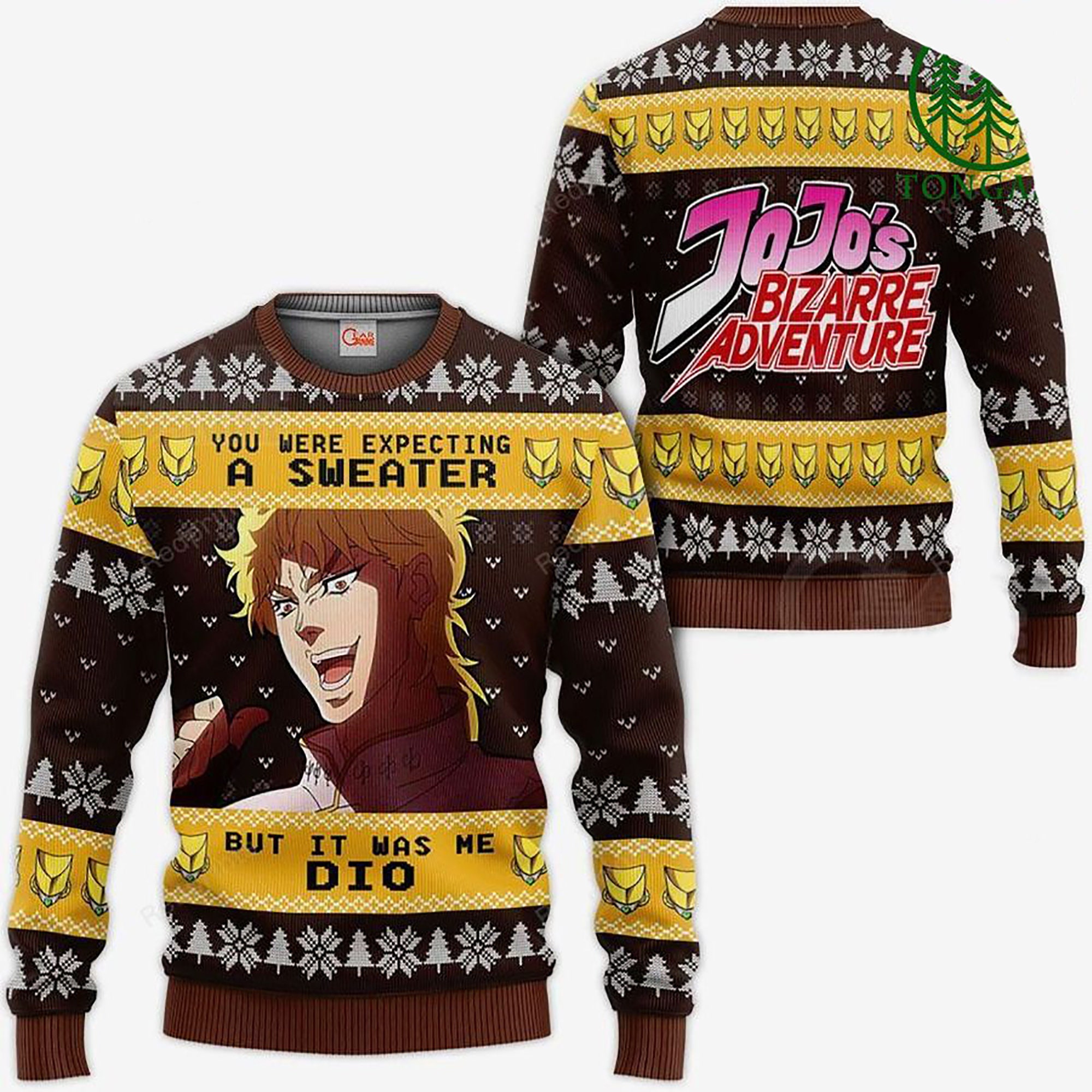 Dio Brando Ugly Christmas Sweater