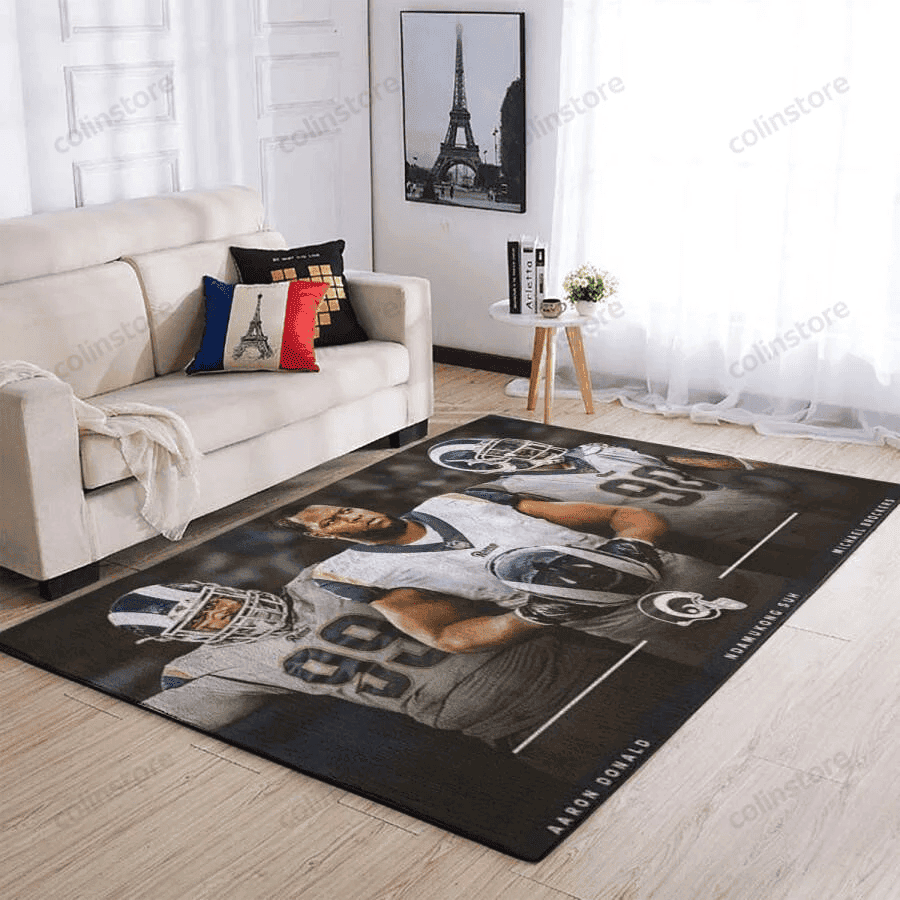 Distressed Dallas Cowboys 3D Rectangle Area Rug – Full Print Carpet For Living Room & Bedroom Home Decor