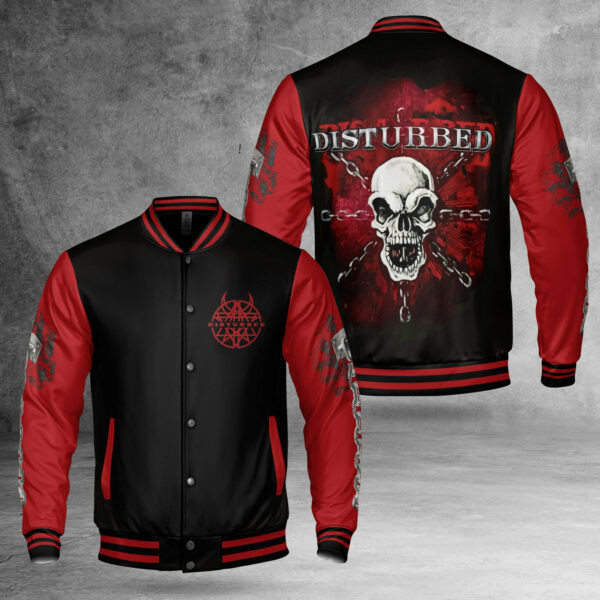 Disturbed Fashion Baseball Jacket for Men & Women | Music Band Fan Gift