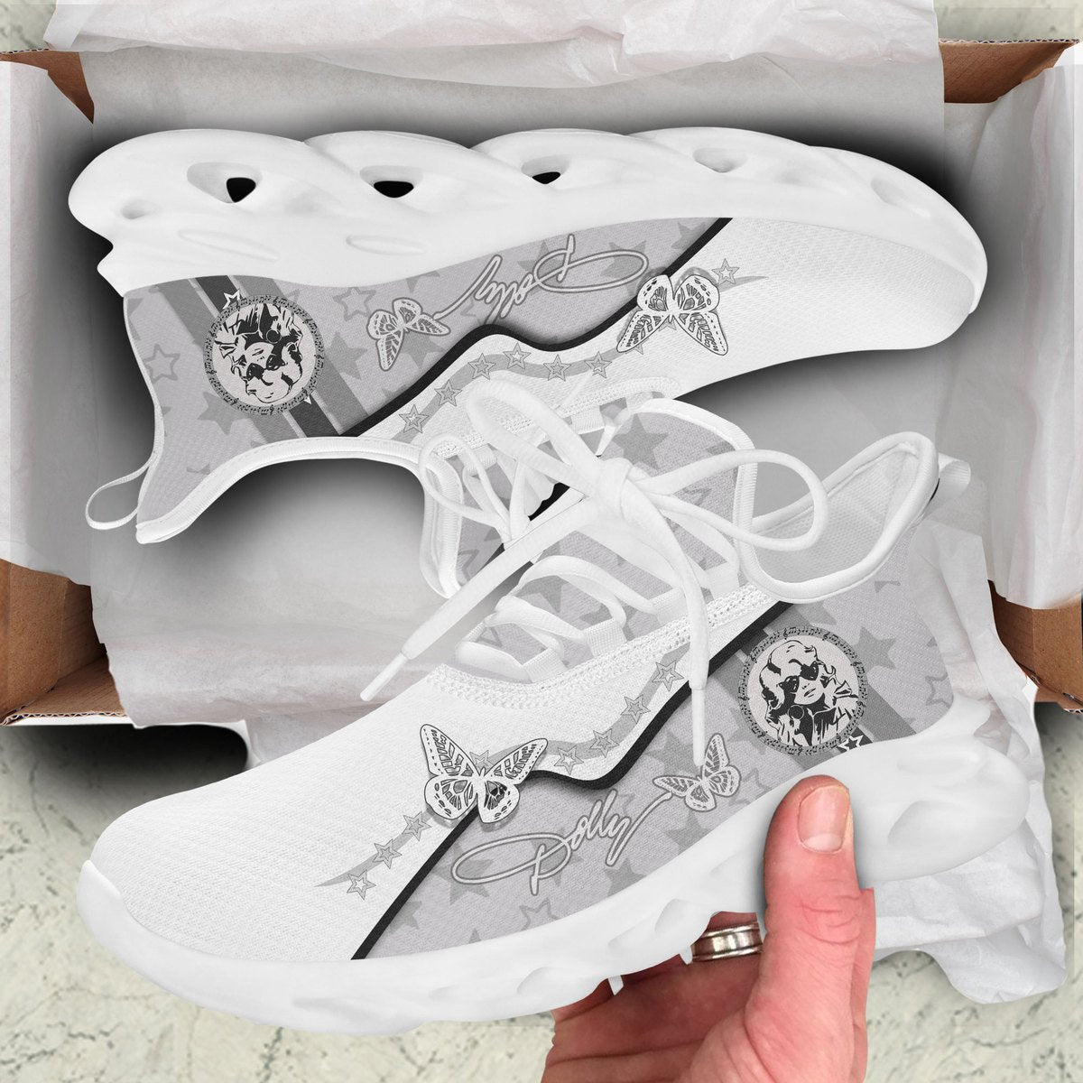 Dolly Parton Max Soul Shoes Sneakers for Men And Women – Country Music Fan Shoes, Team Sneakers - Image 3