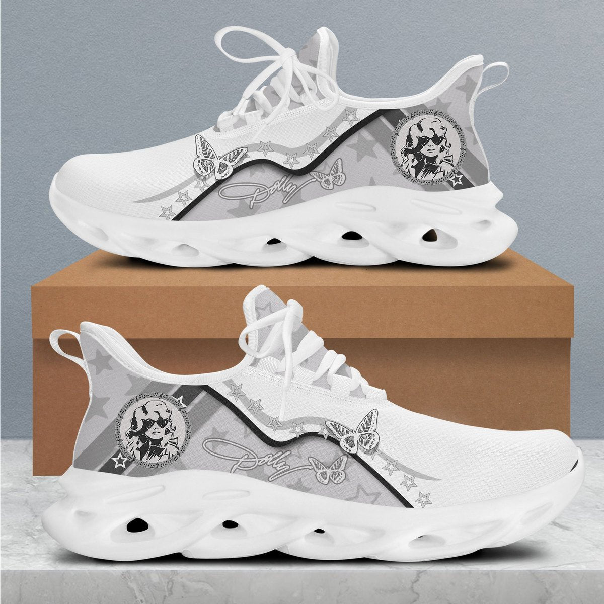Dolly Parton Max Soul Shoes Sneakers for Men And Women – Country Music Fan Shoes, Team Sneakers