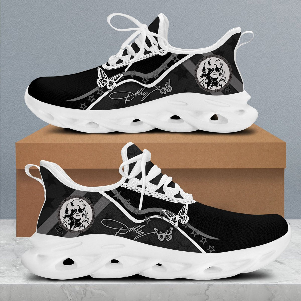 Dolly Parton Max Soul Shoes Sneakers for Men And Women – Country Music Fan Shoes, Team Sneakers