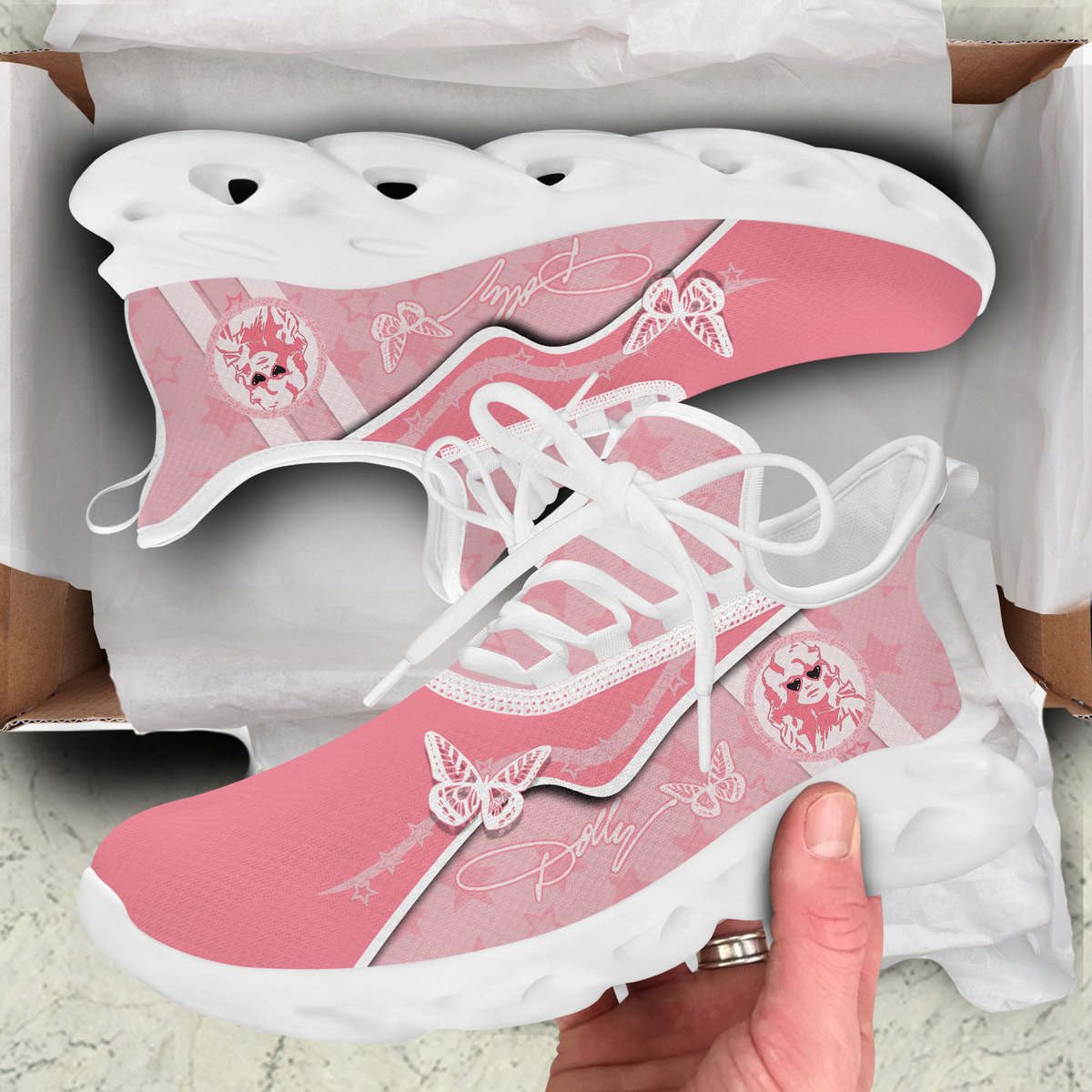 Dolly Parton Max Soul Shoes Sneakers for Men And Women – Country Music Fan Shoes, Team Sneakers - Image 3