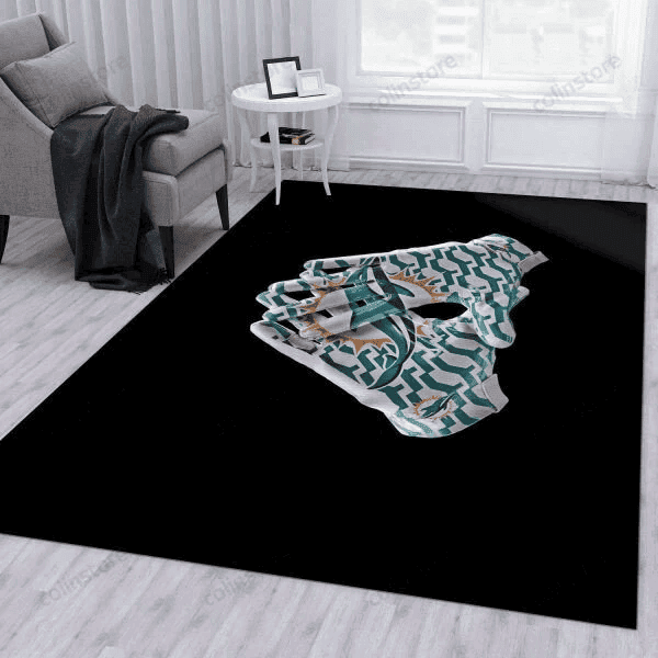 Dolphins Gloves 3D Rectangle Area Rug – Full Print Carpet For Living Room & Bedroom Home Decor