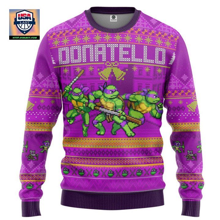 Donatello Teenage Mutant Ninja Turtles Christmas Sweater
