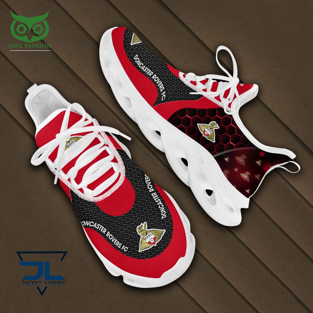 Doncaster Rovers Max Soul Shoes Sneakers for Men And Women – Casual Shoes, Streetwear Shoes - Image 3