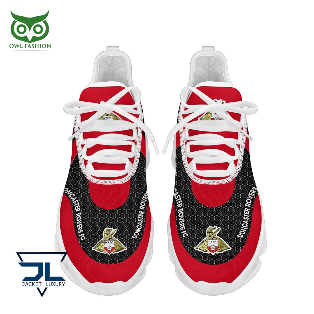Doncaster Rovers Max Soul Shoes Sneakers for Men And Women – Casual Shoes, Streetwear Shoes - Image 5
