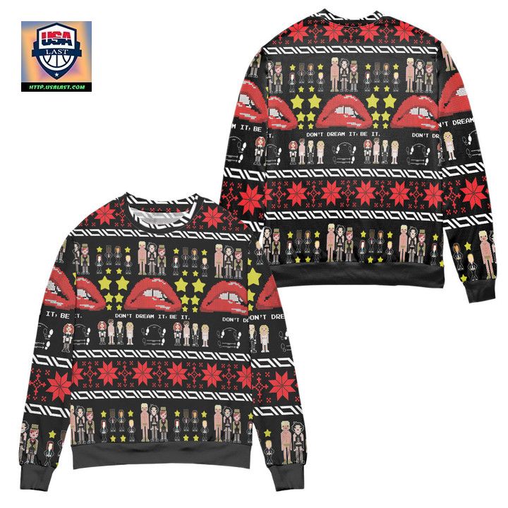 Dont Dream It Be It Ugly Christmas Sweater